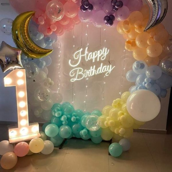 ring birthday decoration